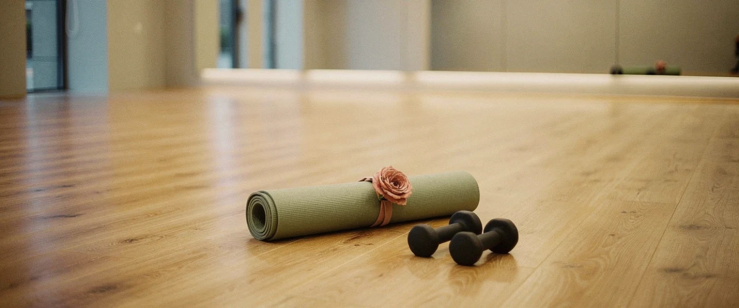 Fitnessstudio-Trainingsbereich